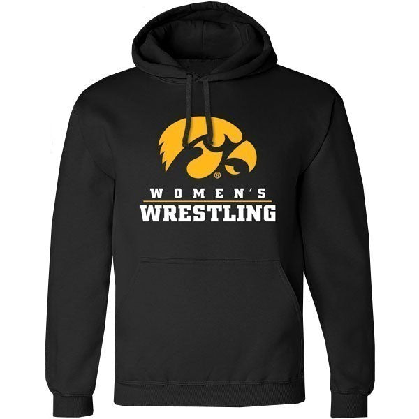 Iowa Hawkeyes Women's Wrestling Tigerhawk Hoodie