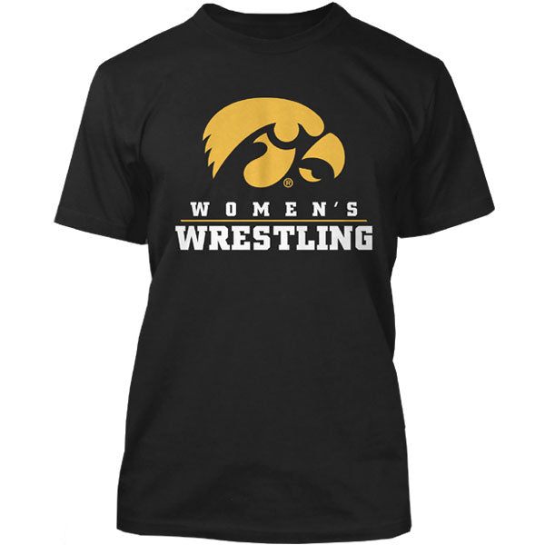 Iowa Hawkeyes Women's Wrestling Tigerhawk Tee