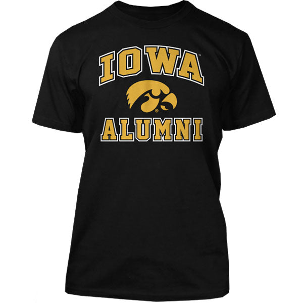 Iowa Hawkeyes Vertical Arch Alumni Tee