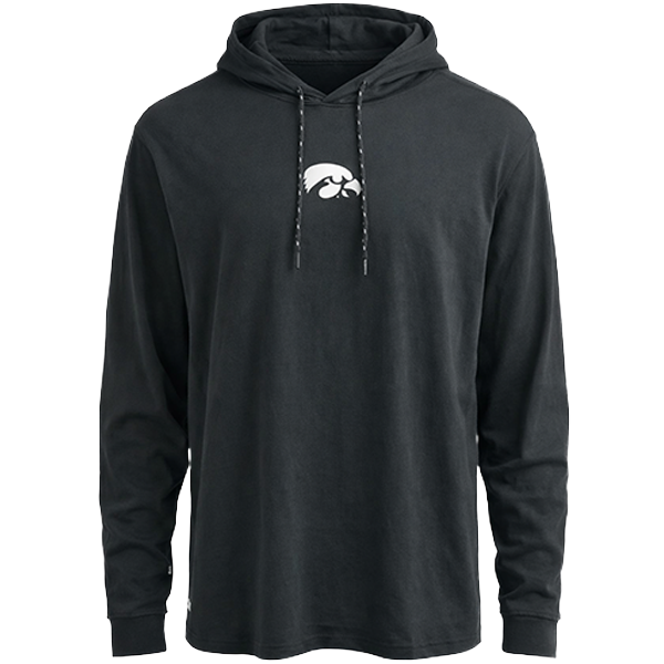 IMPRINT HOODED LONG SLEEVE TEE