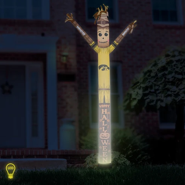 Iowa Hawkeyes Inflatable CRAZY FAN Scarecrow SLEEVE