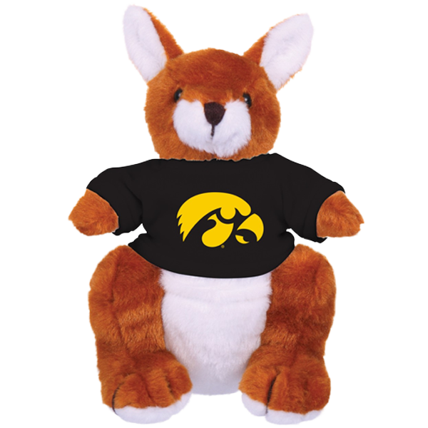 IOWA HAWKEYES KANGAROO BEAN BUDDIES