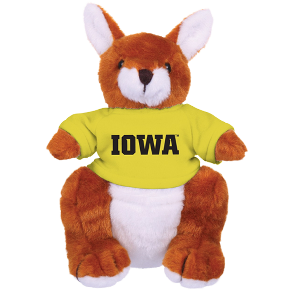 IOWA HAWKEYES KANGAROO BEAN BUDDIES