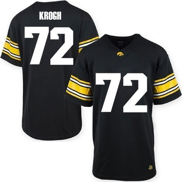 Iowa Hawkeyes Custom Youth Football Player Jersey