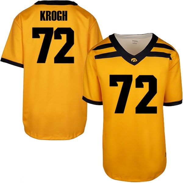 Iowa Hawkeyes Custom Youth Football Jersey