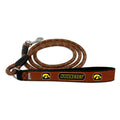 Iowa Hawkeyes Leather Pet Leash
