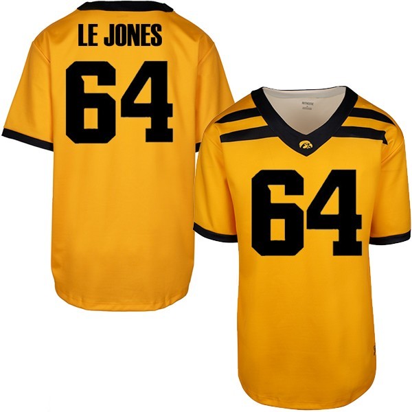Iowa Hawkeyes Custom Youth Football Jersey