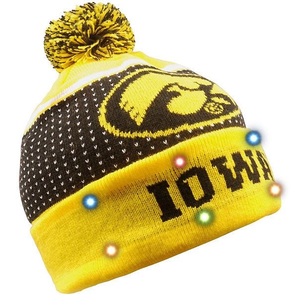 Iowa Hawkeyes Light Up Beanie