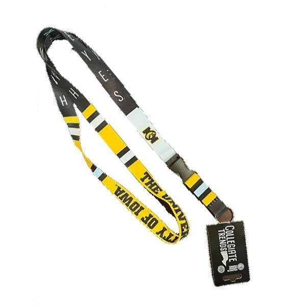 Iowa Hawkeyes Skinny Lanyard