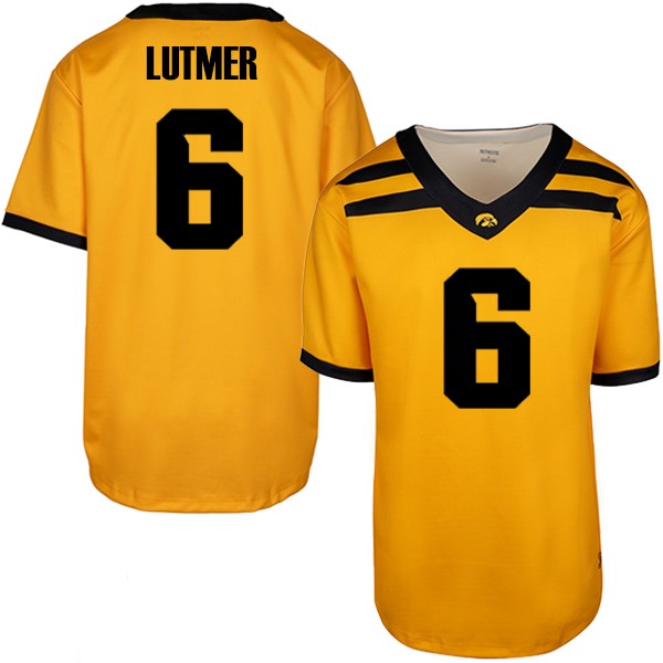 Iowa Hawkeyes Custom Youth Football Jersey