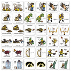 IOWA 36 CARD MEMORY MATCH GAME