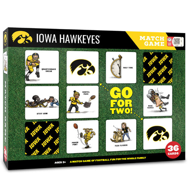 IOWA 36 CARD MEMORY MATCH GAME