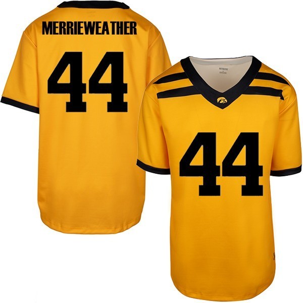 Iowa Hawkeyes Custom Youth Football Jersey