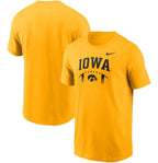 Nike Iowa Hawkeyes Football Arch T-Shirt