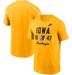 Nike Iowa Hawkeyes 1847 Heritage T-Shirt