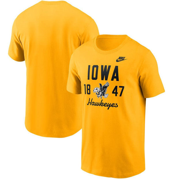 Nike Iowa Hawkeyes 1847 Heritage T-Shirt