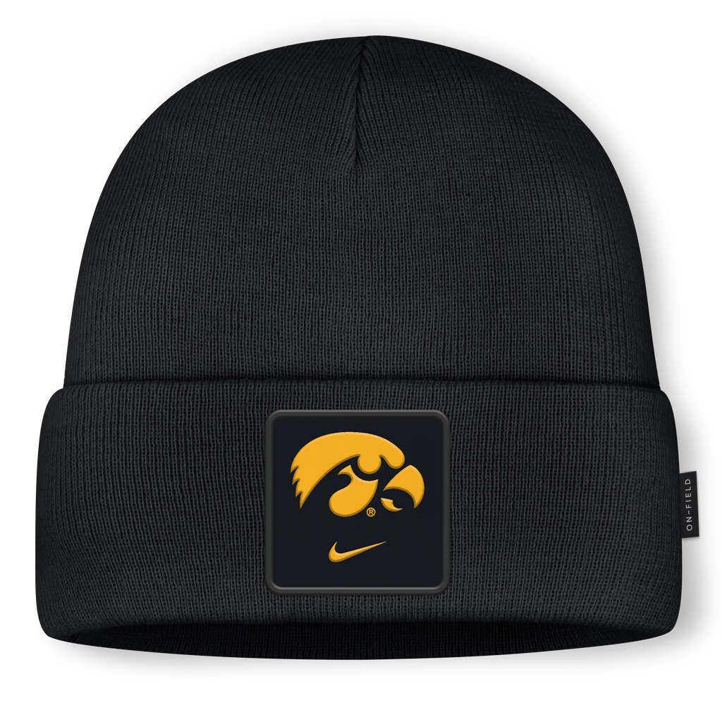 IOWA HAWKEYES NIKE UTILITY GAMEDAY CUFFED BEANIE