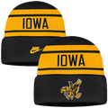 IOWA HAWKEYES NIKE PEAK LEGACY UTILITY CUFFED BEANIE