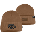 IOWA HAWKEYES NIKE MILITARY TERRA BEANIE CAP