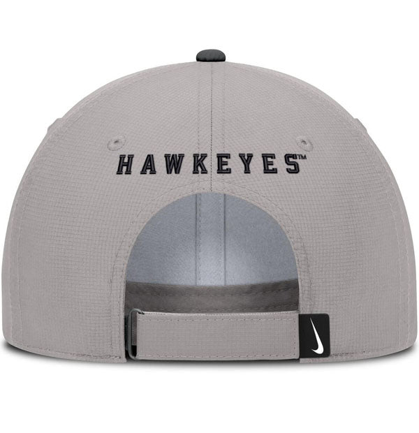 Nike Iowa Hawkeyes Striped Logo Adjustable Hat - M/L