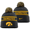 IOWA HAWKEYES NIKE PEAK PRIMETIME CUFFED BEANIE CAP
