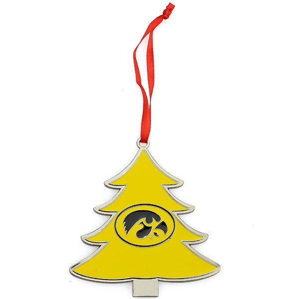 Iowa Hawkeyes Tree Ornament