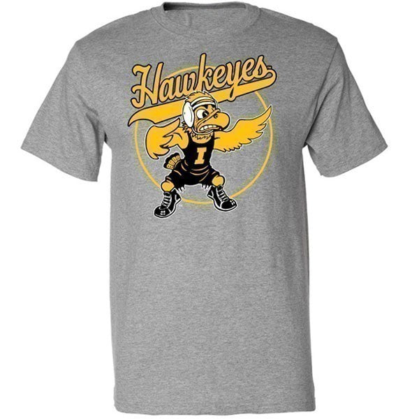 Iowa Hawkeyes Wrestling Script Shirt