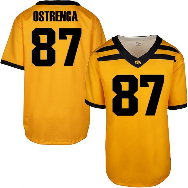 Iowa Hawkeyes Custom Youth Football Jersey