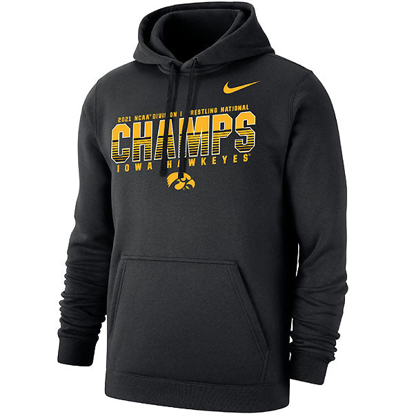 Iowa Hawkeyes Wrestling Champions Hoodie