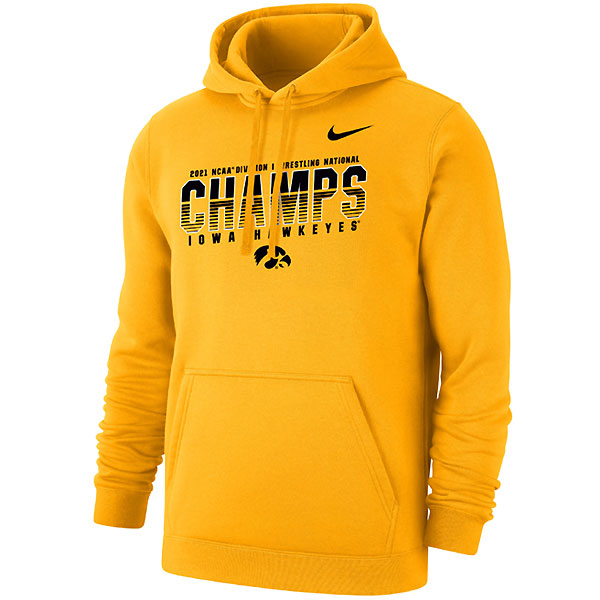 Iowa Hawkeyes Wrestling Champions Hoodie
