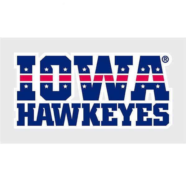 IOWA PATRIOTIC HAWKEYES 8X4
