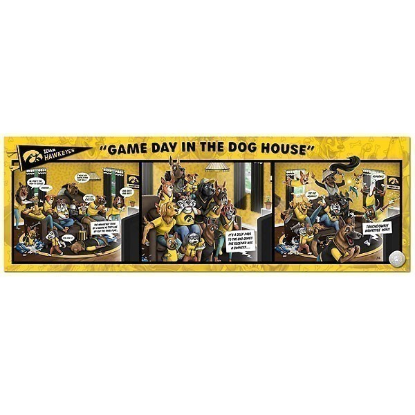 IOWA IN DOG HOUSE PUZZLE 1K PC