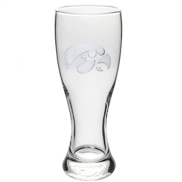 Iowa Hawkeyes Pilsner Glass