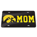 Iowa Hawkeyes Mom Plate