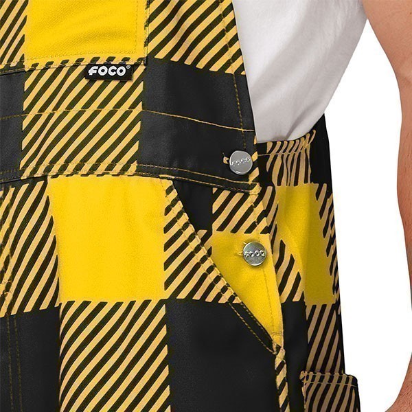 Iowa Hawkeyes Women's Big Logo Stripe Overalls