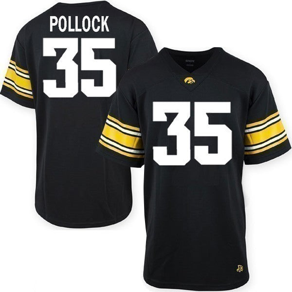 Iowa Hawkeyes Custom Youth Football Jersey