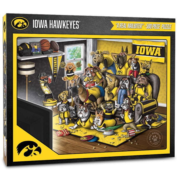 Iowa Hawkeyes Retro Puzzle