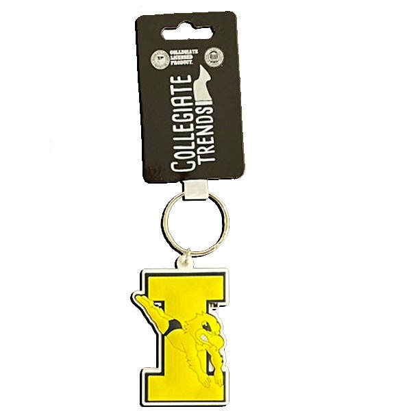 IOWA PVC KEYCHAIN SWIM & DIVE