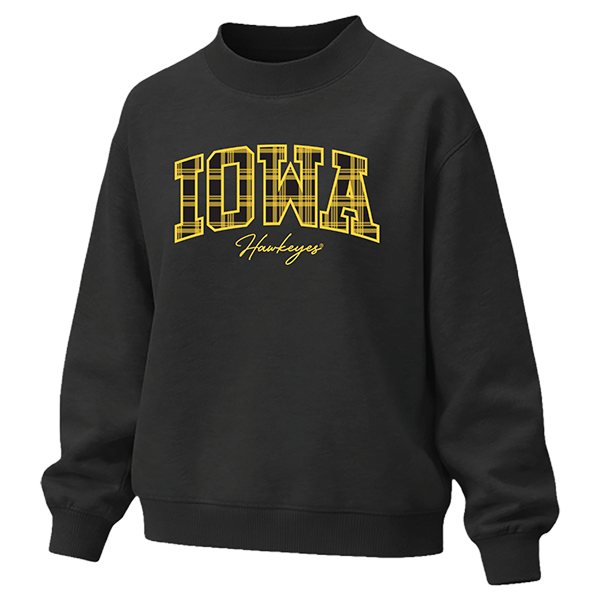Iowa Hawkeyes Ladies Mock Neck Pullover
