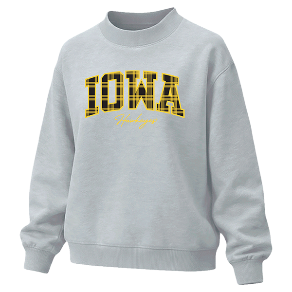 Iowa Hawkeyes Ladies Mock Neck Pullover