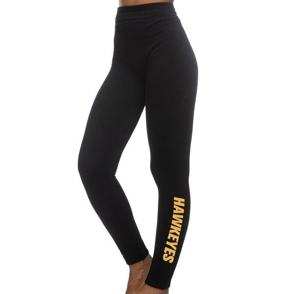 Iowa Hawkeyes Fleece Leggings