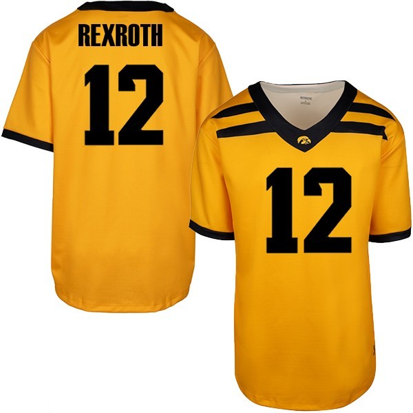 Iowa Hawkeyes Custom Youth Football Jersey