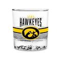 Iowa Hawkeyes 11.5 Rocks Glass