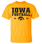 Iowa Hawkeyes 2026 Football Schedule Tee