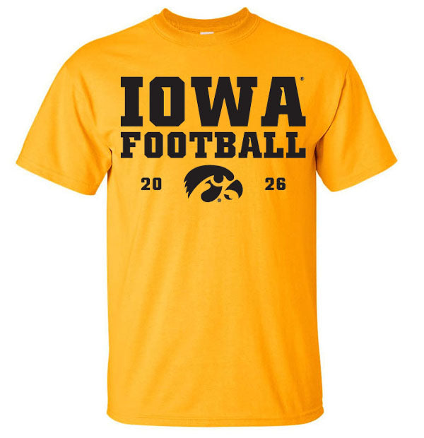 Iowa Hawkeyes 2026 Football Schedule Tee