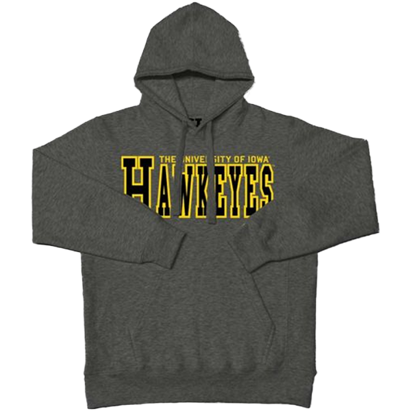 Iowa Hawkeyes Streeter Applique Sweatshirt