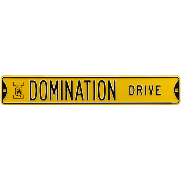 Iowa Hawkeyes Domination Street Sign