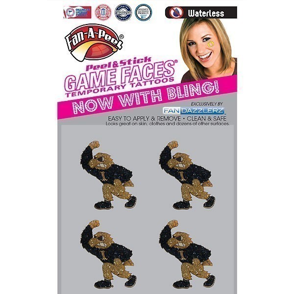 IOWA FANDAZZLERS HERKY GLITTER