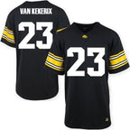 Iowa Hawkeyes Custom Youth Football Jersey