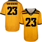 Iowa Hawkeyes Custom Youth Football Jersey